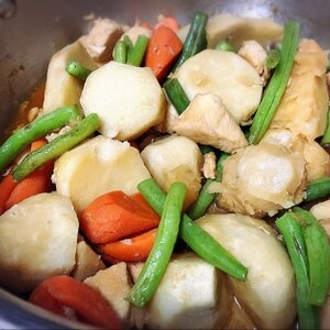 和食の定番～田舎煮！里芋と鶏肉の煮物